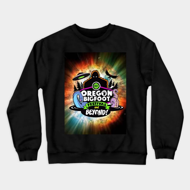 Supernova OBF Crewneck Sweatshirt by OregonBigfoot